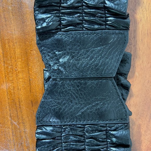H&M Black Stretch Waist Chunky Belt (S) - Picture 5 of 7